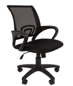 Кресло офисное CHAIRMAN 696 black Сетчатый акрил DW62 черный в Волгограде