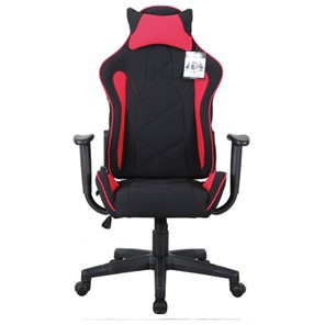 Офисное кресло Brabix GT Racer GM-100 (подушка, ткань, черное/красное) 531820 в Волгограде