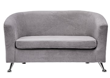 Прямой диван Брамс 2Д серый в Волгограде