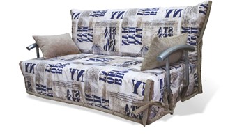 Прямой диван Hit-Divan Аккордеон с боковинами, спальное место 1400 в Волгограде