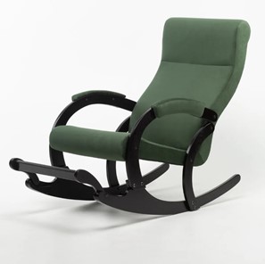 Кресло-качалка в гостиную Марсель, ткань Amigo Green 33-Т-AG в Волгограде
