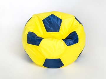 Кресло-мешок Мяч малый, желто-синий в Волгограде