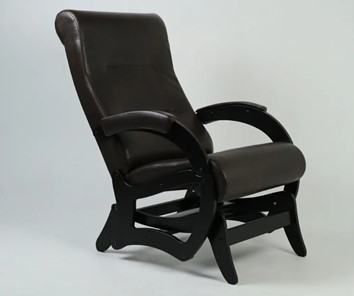 Маятниковое кресло Амелия, экокожа венге 35-К-В в Волгограде