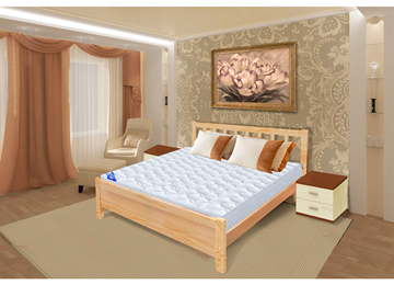 Кровать в спальню Прага 160х200 с оcнованием в Волгограде