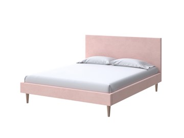 Кровать 2-спальная Claro 160х200, Велюр (Ultra Розовый мусс) в Волгограде