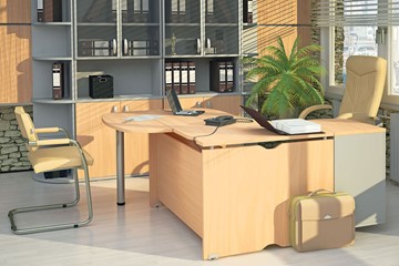 Офисный комплект мебели Милан для руководителя отдела в Волгограде