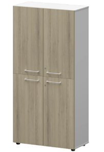 Шкаф с 4-мя дверьми Kortez СМШ48.2.28F, Кронберг/белый брилиант в Волгограде