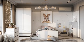 Детская спальня Токио, белый текстурный в Волгограде