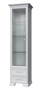Шкаф-витрина Грация ШР-1, белый, 1 стекло, 420 в Волгограде