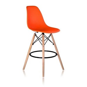 Барный стул DSL 110 Wood bar (оранжевый) в Волгограде