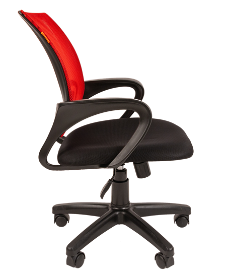 Компьютерное кресло CHAIRMAN 696 black Сетчатый акрил DW69 красный в Волгограде - изображение 1