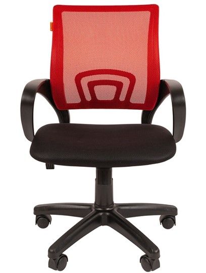 Компьютерное кресло CHAIRMAN 696 black Сетчатый акрил DW69 красный в Волгограде - изображение 4