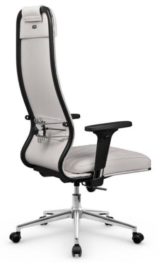 Офисное кресло Мetta L 1m 40M/2D Infinity Easy Clean (MPES) топган OMS, нижняя часть 17853 белый в Волгограде - изображение 3