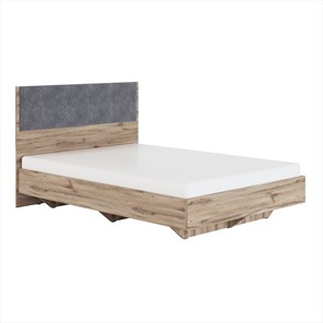 Кровать 2-спальная Николь (мод.1.3) 1,6 серый текстиль, с ортопедическим основанием в Волгограде