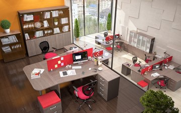 Набор мебели в офис Xten для начальника отдела в Волгограде - предосмотр 3