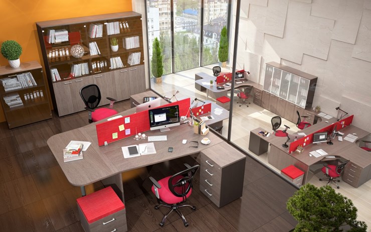 Набор мебели в офис Xten для начальника отдела в Волгограде - изображение 3