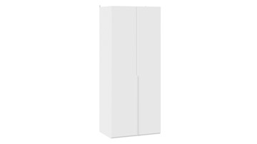 Распашной шкаф Порто (580) СМ-393.07.003 (Белый жемчуг/Белый софт) в Волгограде
