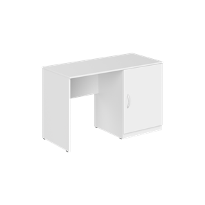 Стол с тумбой под холодильник KANN KTFD 1255 R Правый 1200х550х750 мм. Белый в Волгограде