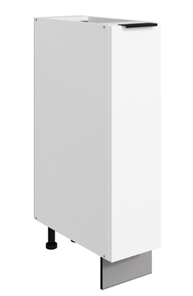 Кухонная тумба Стоун L200 (1 дв.гл.) (белый/джелато софттач) в Волгограде