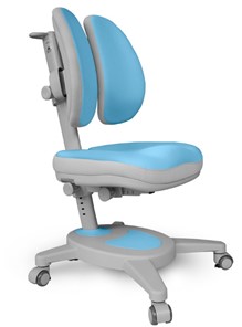 Кресло Mealux Onyx Duo (Y-115) BLG, голубой + серый в Волгограде